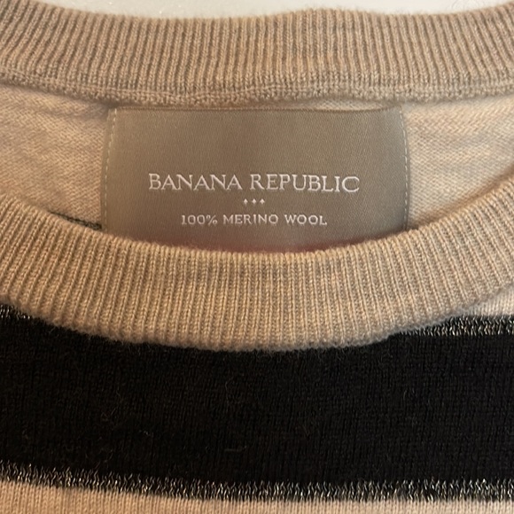 Striped 100% Merino Wool sweater from Banana - Picture 4 of 5